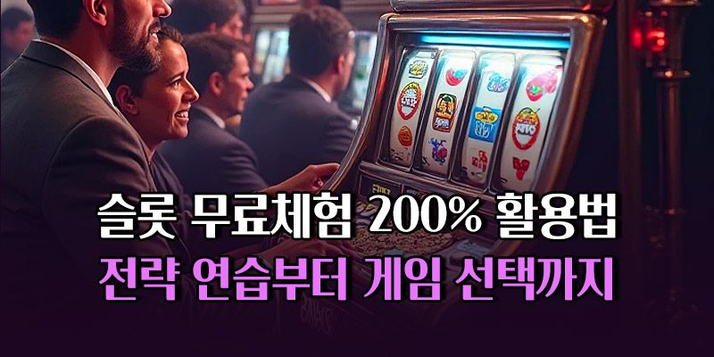 슬롯 무료체험